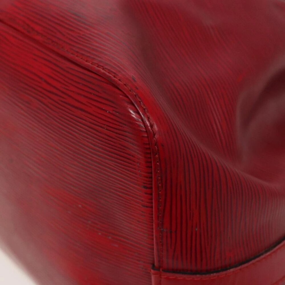 LOUIS VUITTON Epi Petit Noe Shoulder Bag Red M44107 LV Auth 77898 - Picture 4 of 16